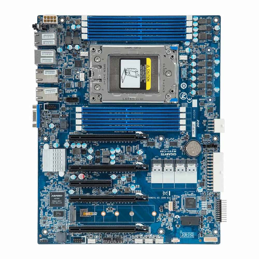 (image for) Gigabyte MZ01-CE0 ATX EPYC UP Server Motherboard